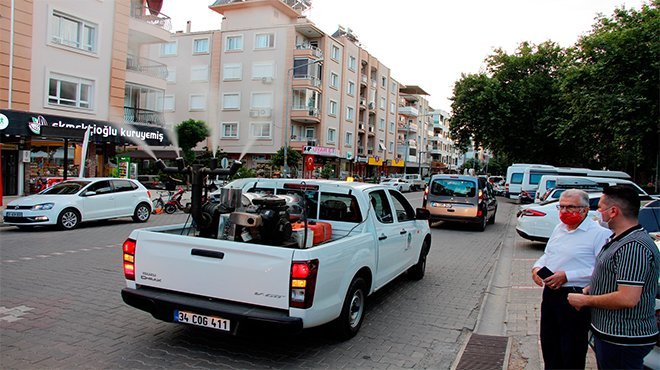 Ödemiş Belediyesi uçkunla mücadeleye başladı