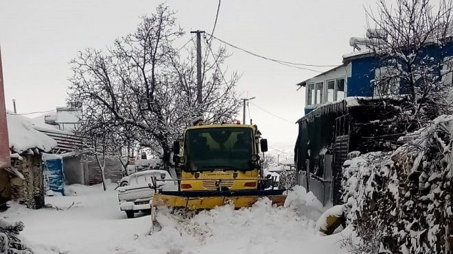 Ödemiş'te kış teyakkuzu