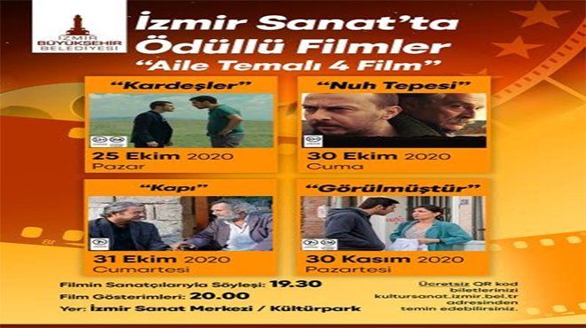 Ödüllü filmler İzmir Sanat’ta gösterime giriyor 