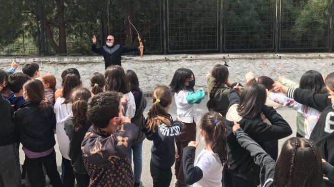 Öğrencilere 'okçuluk’ ve ‘bocce’ tanıtıldı