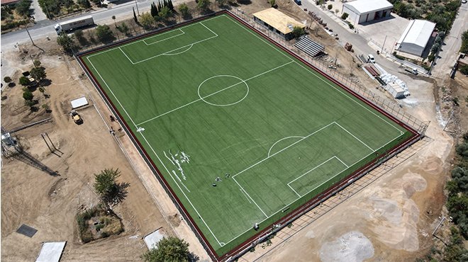 ÖREN FUTBOL SAHASINDA SONA DOĞRU