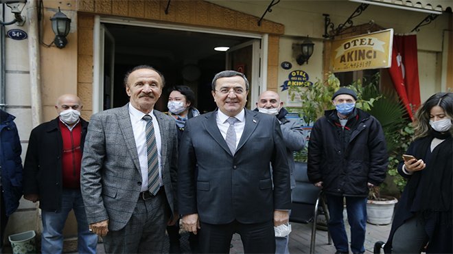  Otelcilerden Başkan Batur’a teşekkür
