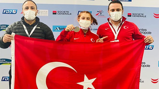 Özel Sporcu Fatma Damla Altın, Avrupa Şampiyonu oldu 