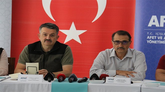 Pakdemirli: Tüm yangınlar kontrol altına alındı