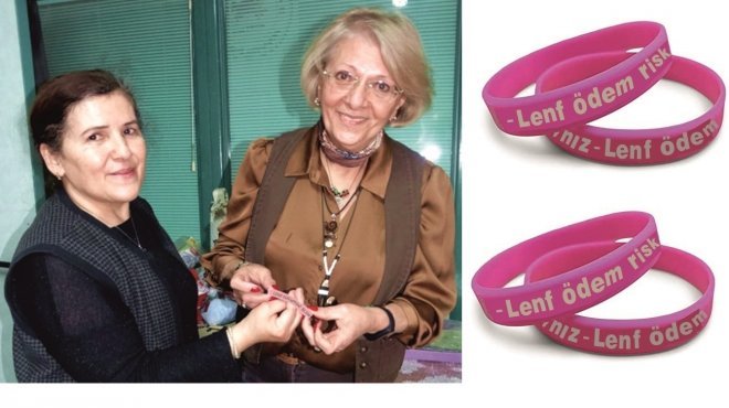 'Pembe Bileklik' hayat kurtarıyor
