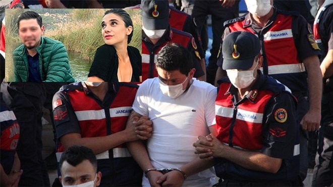 Pınar'ın katil zanlısı adliyeye sevk edildi