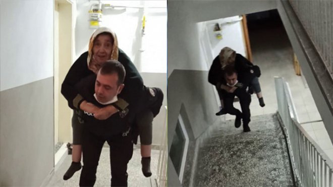 Polisten gönülleri fetheden hareket