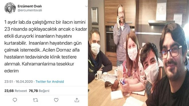 Prof. Dr. Ercüment Ovalı’dan heyecanlandıran açıklama