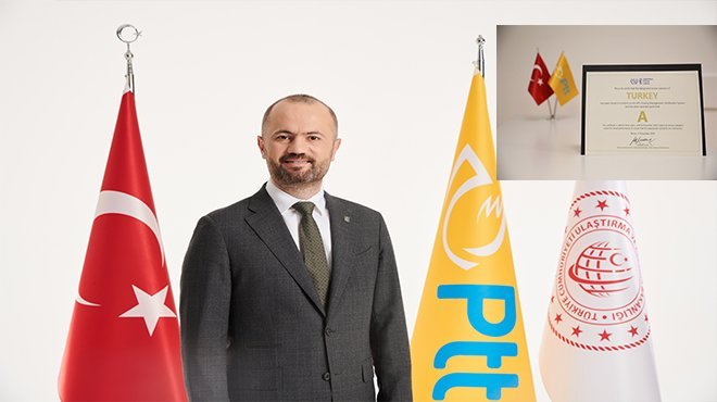 PTT’YE A KALİTE HİZMET ÖDÜLÜ