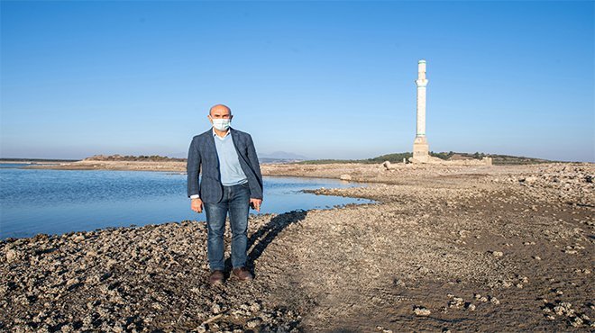Rekor yağışların ardından Tahtalı’da seviye yükseldi 