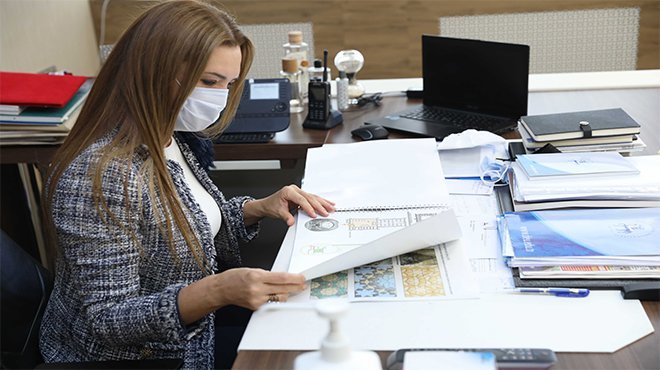 REKTÖR HOTAR GSF VE KONSERVATUVAR PROJESİNİ İNCELEDİ