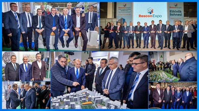 RESCON EXPO FUAR İZMİR'DE BAŞLADI