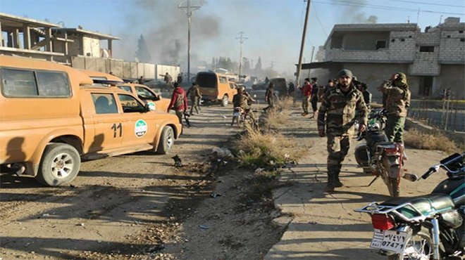 Resulayn'da PKK/YPG'den bomba yüklü araçla saldırı: 2 şehit