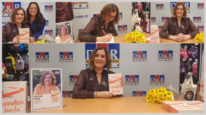 REYHAN İLDAŞ ‘SENDEN BAŞLA’ İLE İMZA GÜNLERİNE DEVAM EDİYOR