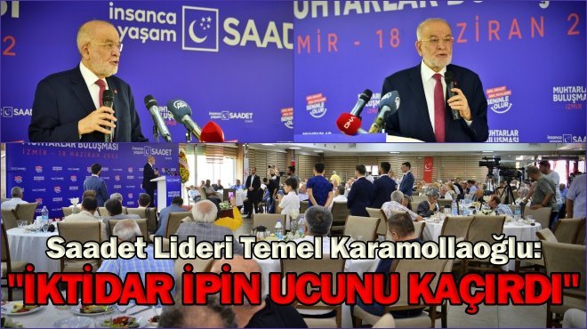 Saadet Lideri Karamollaoğlu, İzmir’de muhtarlarla kahvaltıda buluştu
