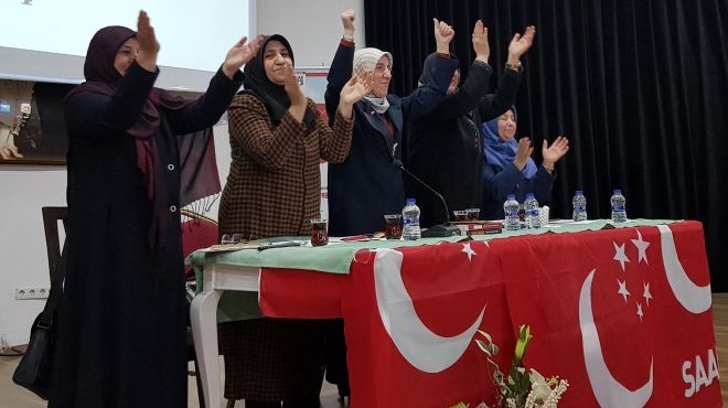 İzmir'de 'Saadet' coşkusu...