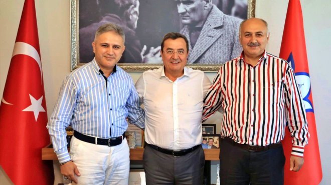 SAADET PARTİSİ İZMİR BAŞKANI’NDAN BAŞKAN BATUR'A ZİYARET…
