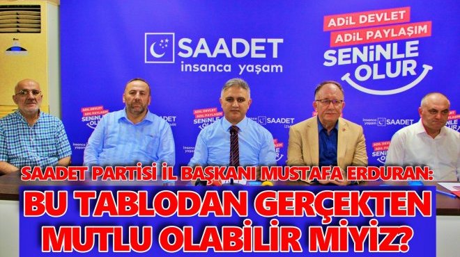 Saadet Partisi İzmir Teşkilatı bayramlaştı