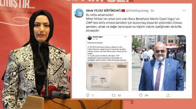 Yetmez!.. Meclis Üyeliği'nden de istifa et!..