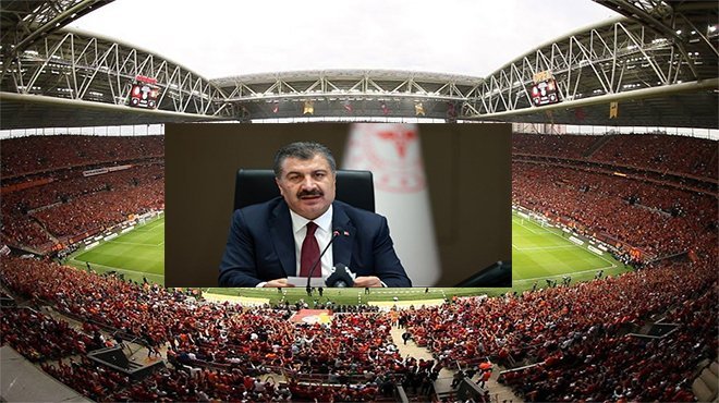 Sağlık Bakanı Koca'dan seyircili maç açıklaması