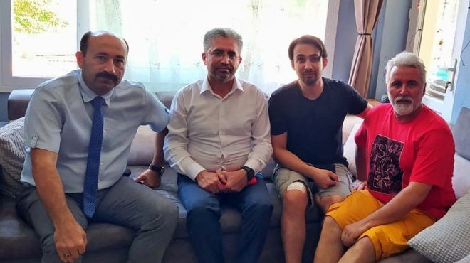 SAĞLIK-SEN’DEN SALDIRIYA UĞRAYAN  KAAN KANAT'A ZİYARET