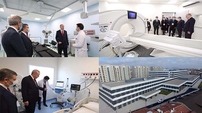 Sancaktepe Prof. Dr. Feriha Öz Acil Durum Hastanesi açıldı