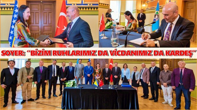 Saraybosna İzmir’in 25’inci kardeş şehri oldu