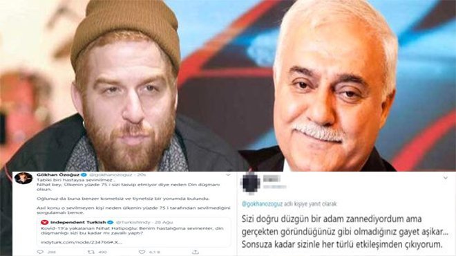 Şarkıcı Gökhan Özoğuz’un Nihat Hatipoğlu hakkındaki sözleri sosyal medyada tepki çekti