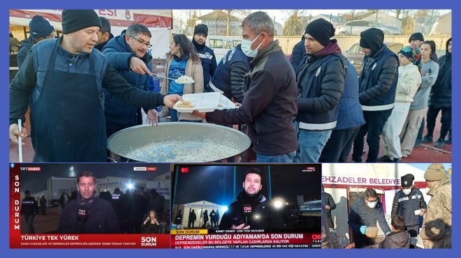 ŞEHZADELER BELEDİYESİ ÇADIR KENTTEKİ MOBİL AŞEVİYLE GÖNÜLLERE DOKUNUYOR 