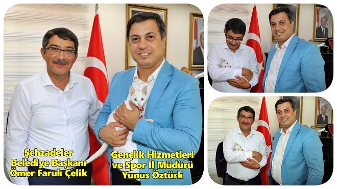 ŞEHZADELER BELEDİYESİ'NİN MASKOTU YENİ YUVASINI BULDU
