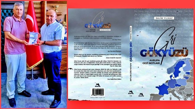 Seyyah öğretmen Salim Yılmaz'dan Başkan Yakup Otgöz'e ziyaret...