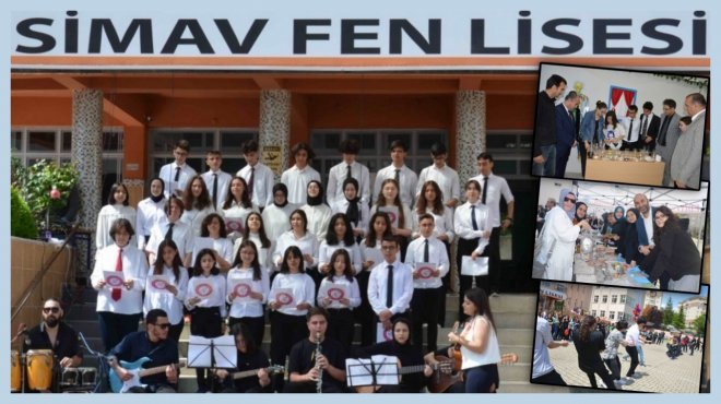 SİMAV FEN LİSESİ'NİN ‘BAHAR ŞENLİĞİ’ VE ‘YIL SONU KERMESİ’ COŞKULU GEÇTİ