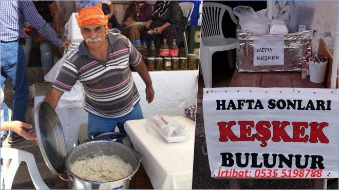 Şoförlükten keşkek ustalığına