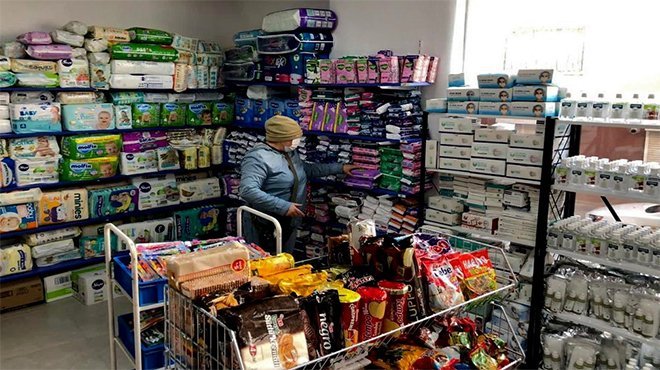 Sosyal Market Bornova’daki “Sosyal Market ve Gıda Bankası’na Taşındı