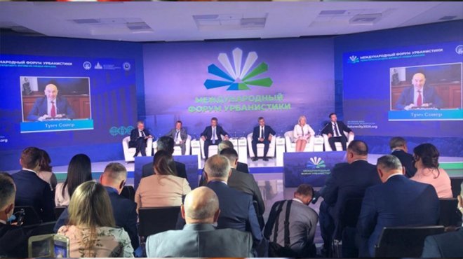 SOYER BAŞKÜRDİSTAN'DA DÜZENLENEN KENTSEL FORUMU'NA KATILDI