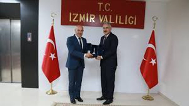 Soyer’den Ayyıldız’a veda ziyareti