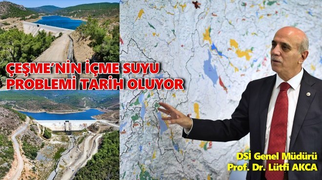 SU ADIM ADIM ÇEŞME’YE GELİYOR
