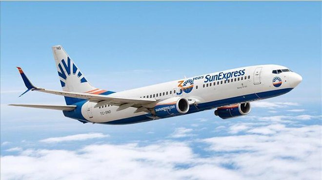 SunExpress, 4 haziranda iç hat uçuşlarına başlıyor