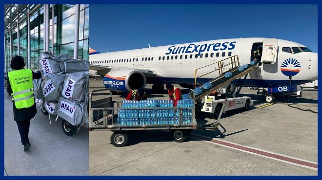 SUNEXPRESS DEPREM BÖLGESİ KALKIŞ VE VARIŞLI UÇUŞLARINI ÜCRETSİZ YAPTI