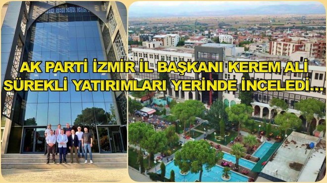 Sürekli, Kınık’ı ziyaret etti