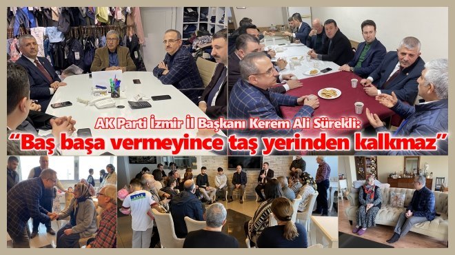AK PARTİLİ SÜREKLİ VE MHP'Lİ ŞAHİN HATAY VE KİLİSLİLERLE BİR ARAYA GELDİ