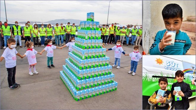 Süt Kuzuları İzmir’in dört bir yanında