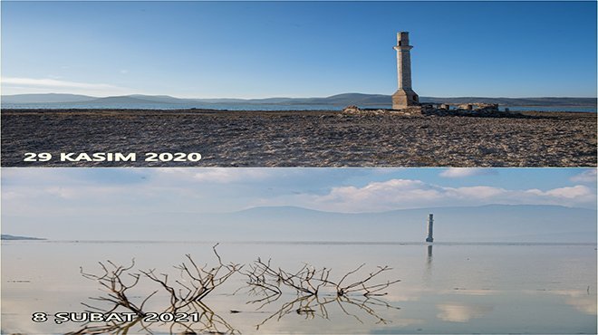 Tahtalı’da seviye yükseldi 