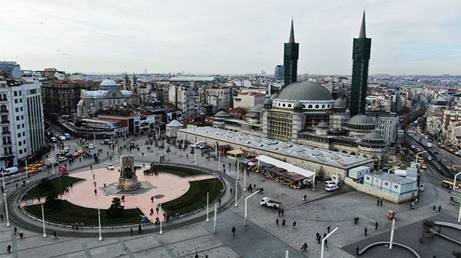 Taksim Camisi'nde sona gelindi 