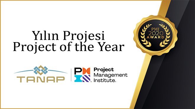 TANAP’a Uluslararası “Yılın Projesi” Ödülü!