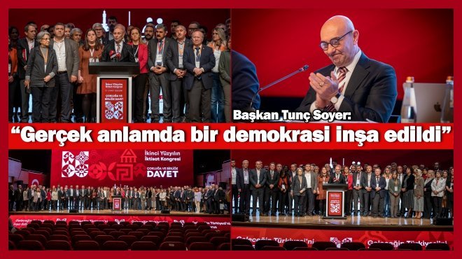 TARİHİ KONGRE TAMAMLANDI