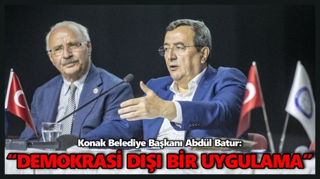 TBB’NİN KARARINA BAŞKAN BATUR’DAN TEPKİ