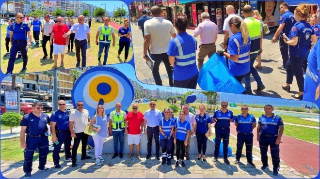 “Tertemİzmir” için temizlik yaptılar