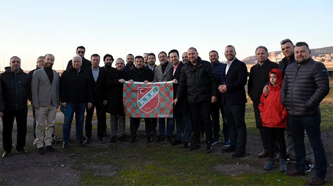 Tesis hamlesine Hamza Dağ desteği
