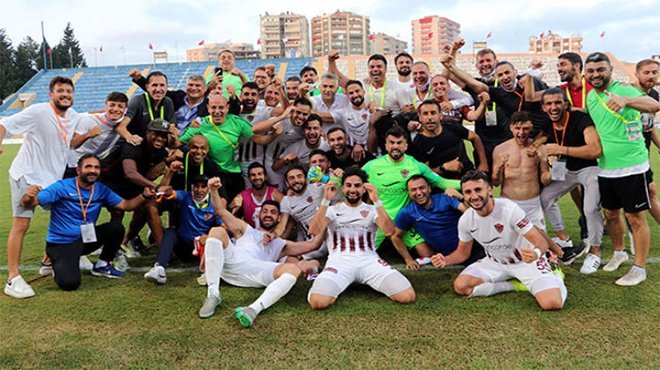 TFF 1'inci Lig'de Hatayspor Süper Lig'e yükseldi